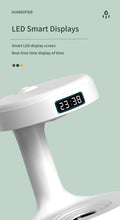 Load image into Gallery viewer, Water Drop Backflow Anti gravity Humidifier LED Time Display
